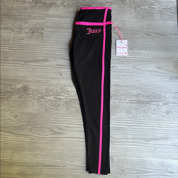 ๐ Contrast Piped High Waist Leggings Juicy Couture Medium NWT - Picture 4 of 12